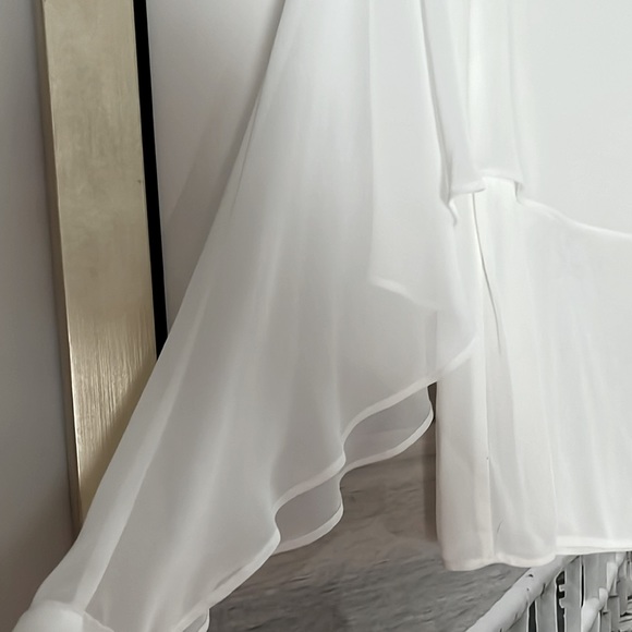 ZARA WOMEN WHITE BLOUSE - NWOT - Picture 4 of 12